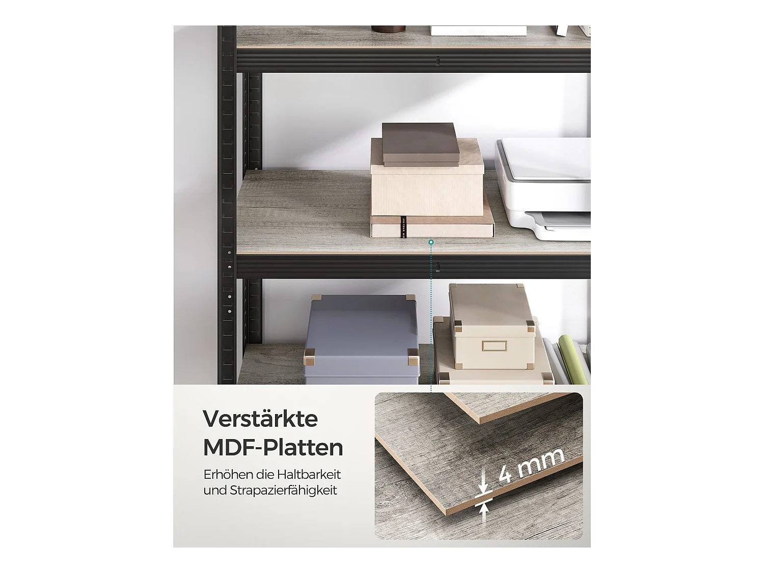 Schwerlastregal Hong Kong 2er-Set