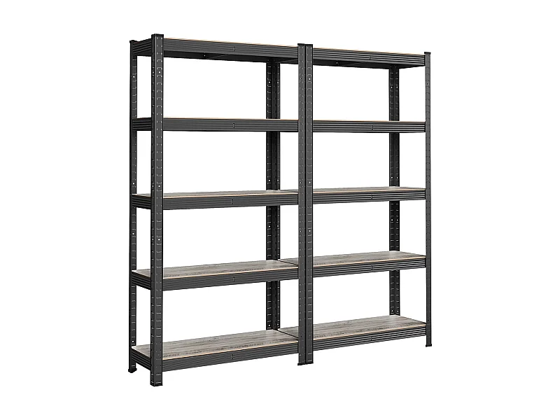 Étagères robustes Hong Kong, lot de 2