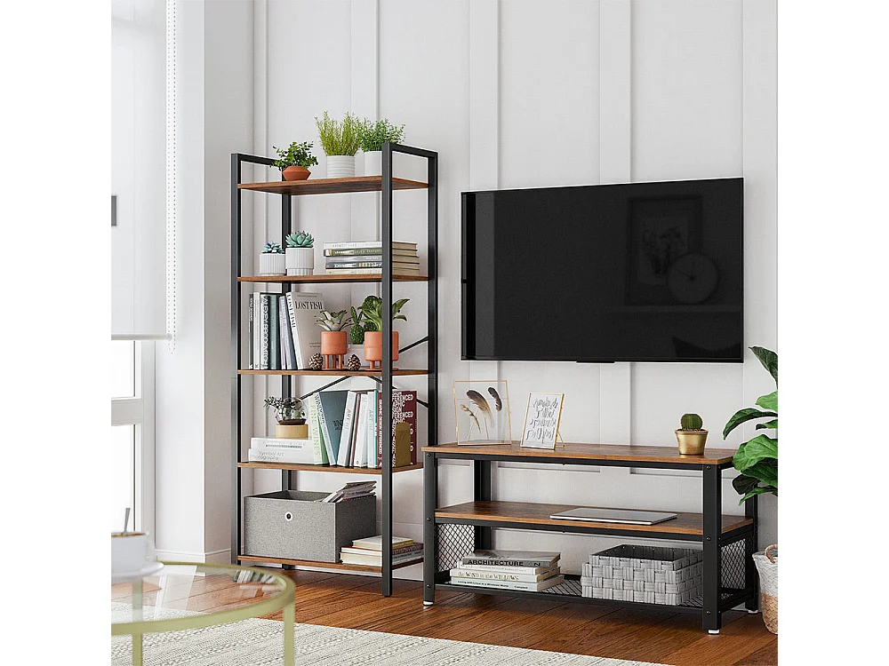 Étagère de rangement pour bibliothèque Cincinnati