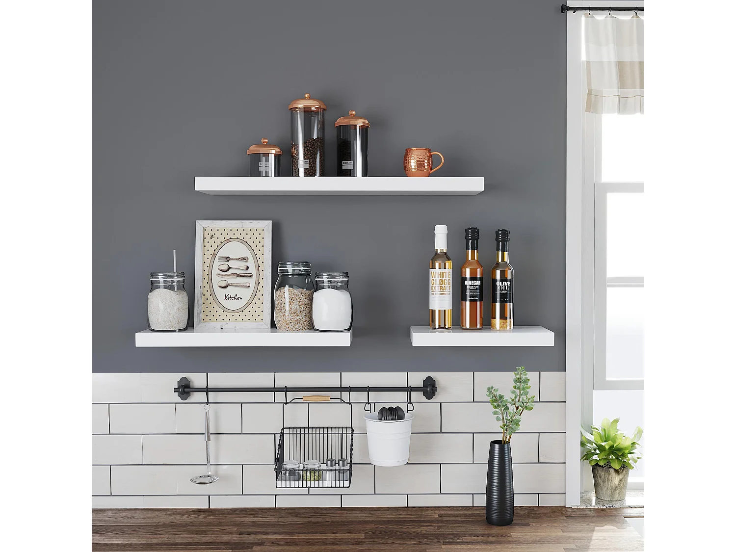 Étagère murale K’ebrī Dehar