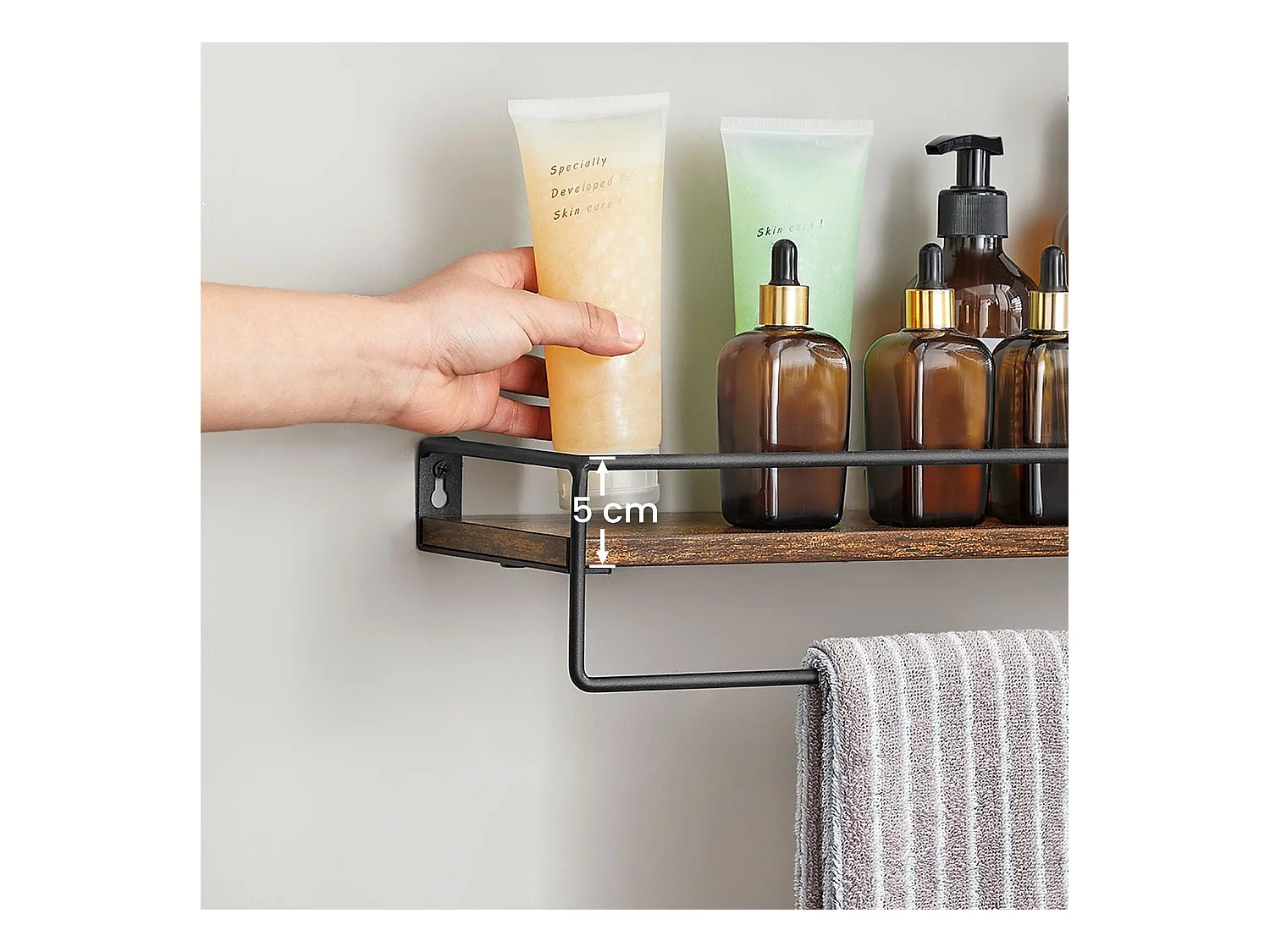 2er-Set Wandregal Schweberegal