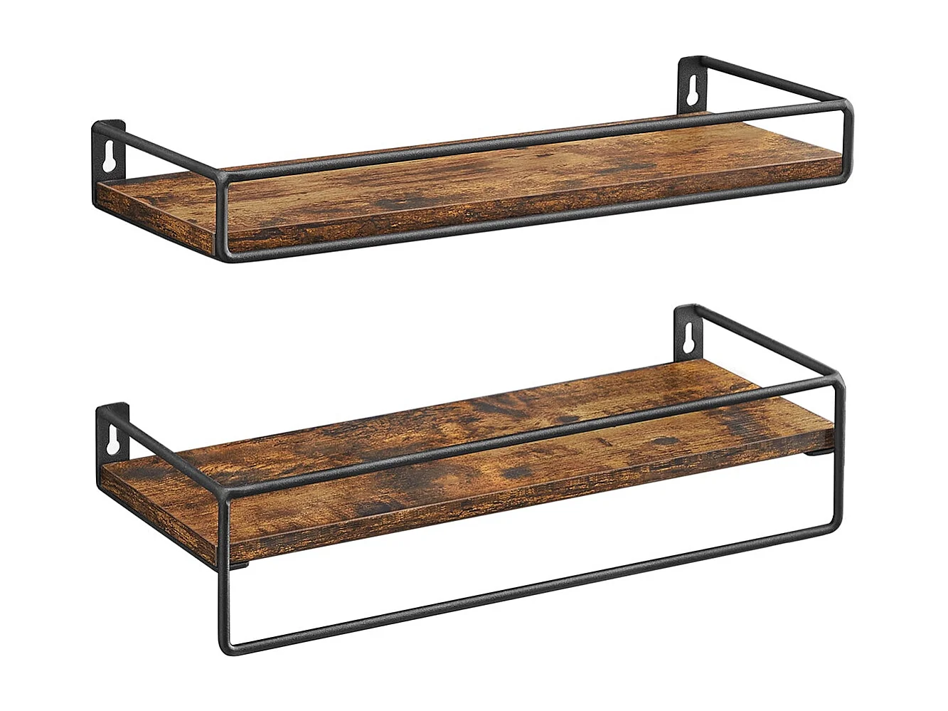 2er-Set Wandregal Schweberegal