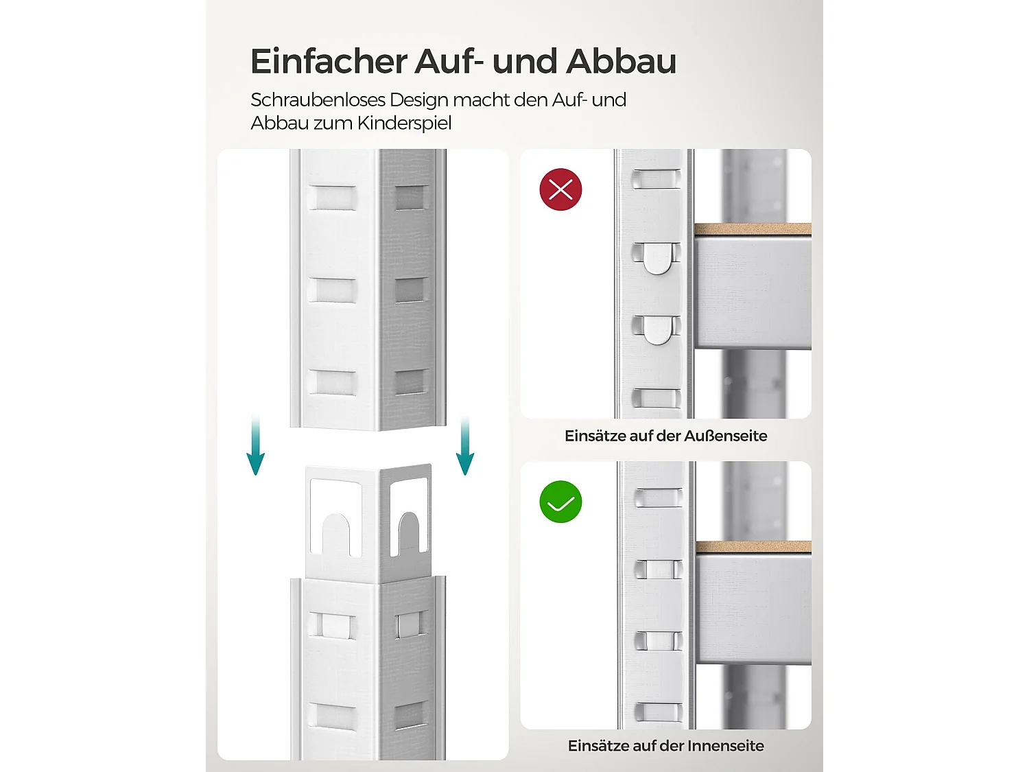 Étagères robustes Monrovia lot de 2 Bafoussam