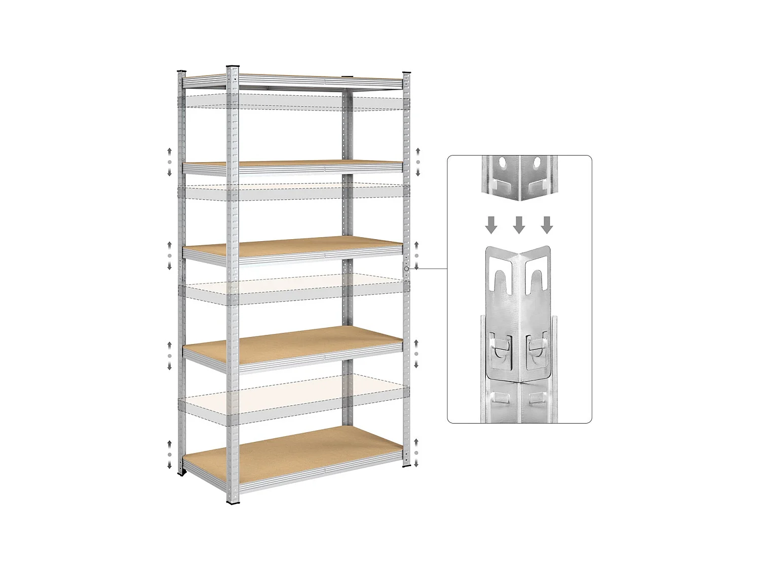 Mensola autoportante Città del Guatemala