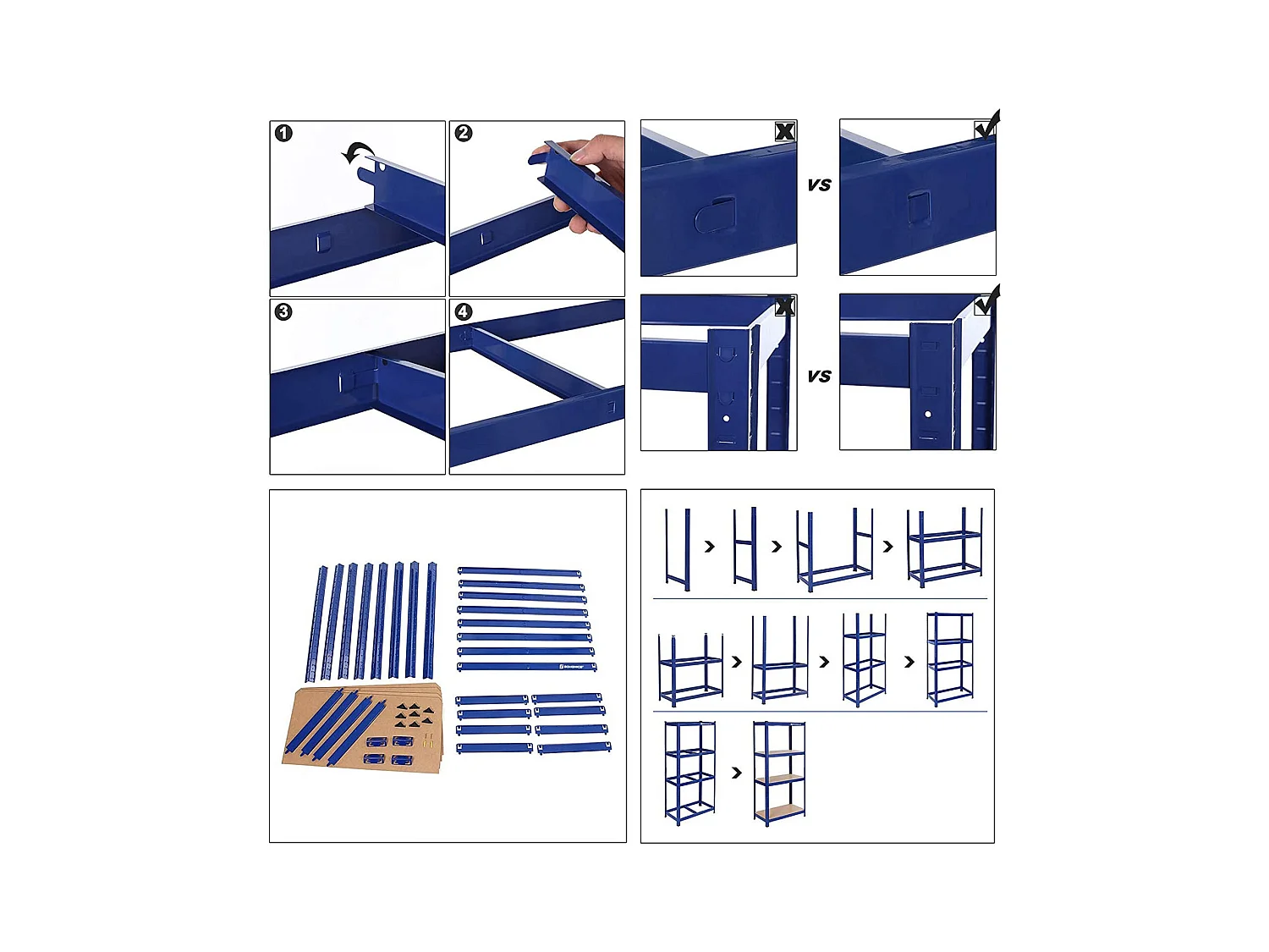 Schwerlastregal Mexico City 2er-Set Bamenda