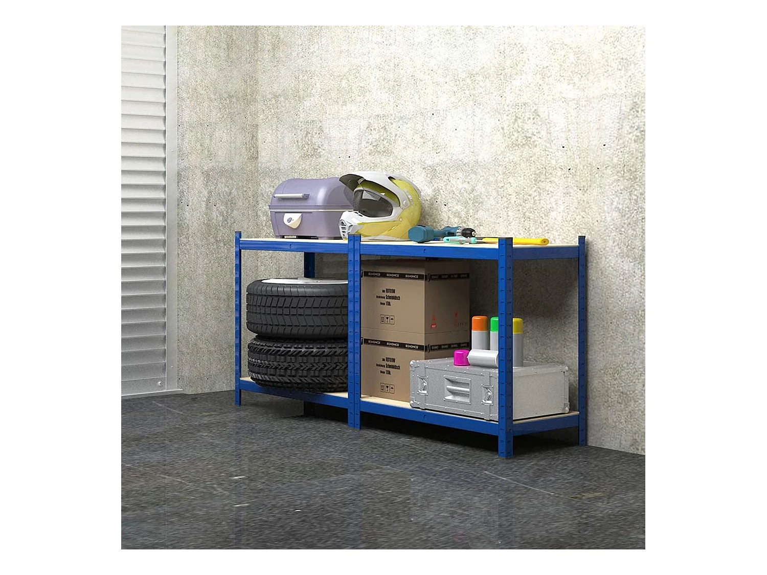 Schwerlastregal Mexico City 2er-Set Bamenda