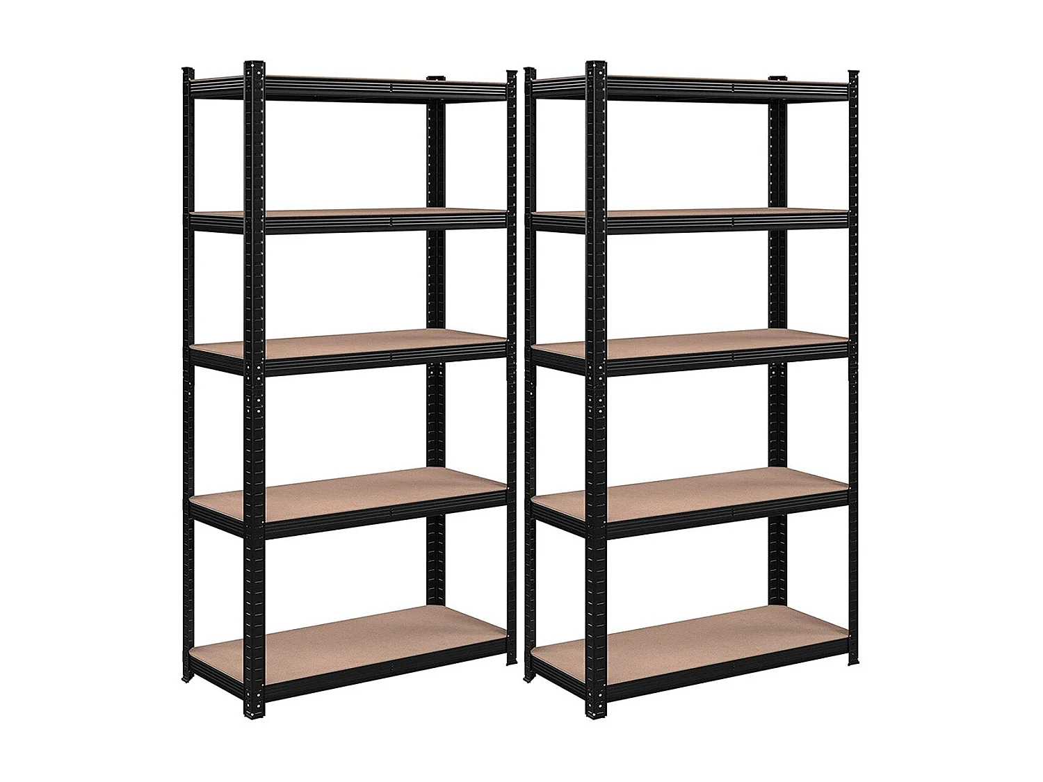 Lot de 2 étagères sur pied Antalya