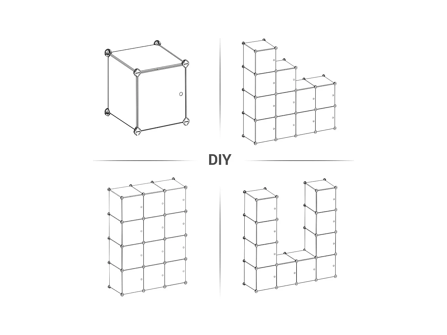 Steckregal Regalsystem