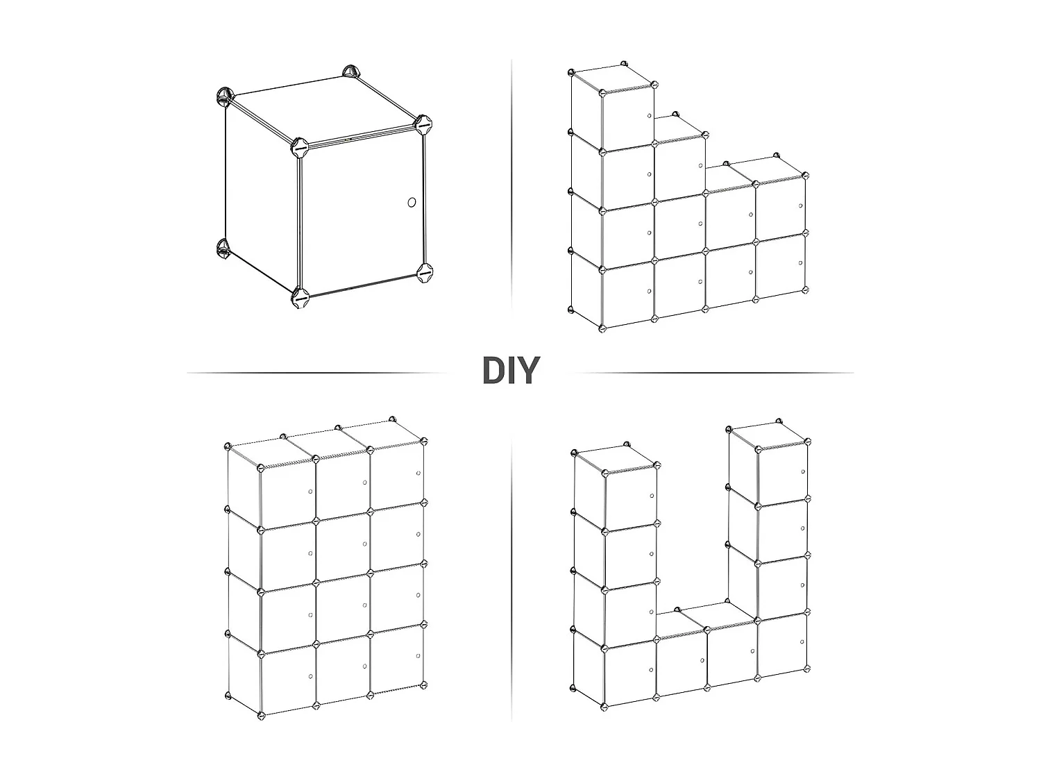 Steckregal Regalsystem