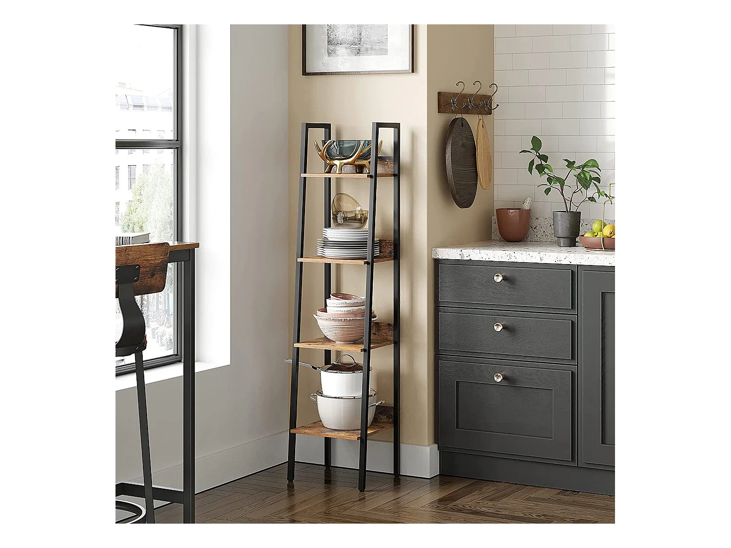 Bücherregal Leiterregal Kampala