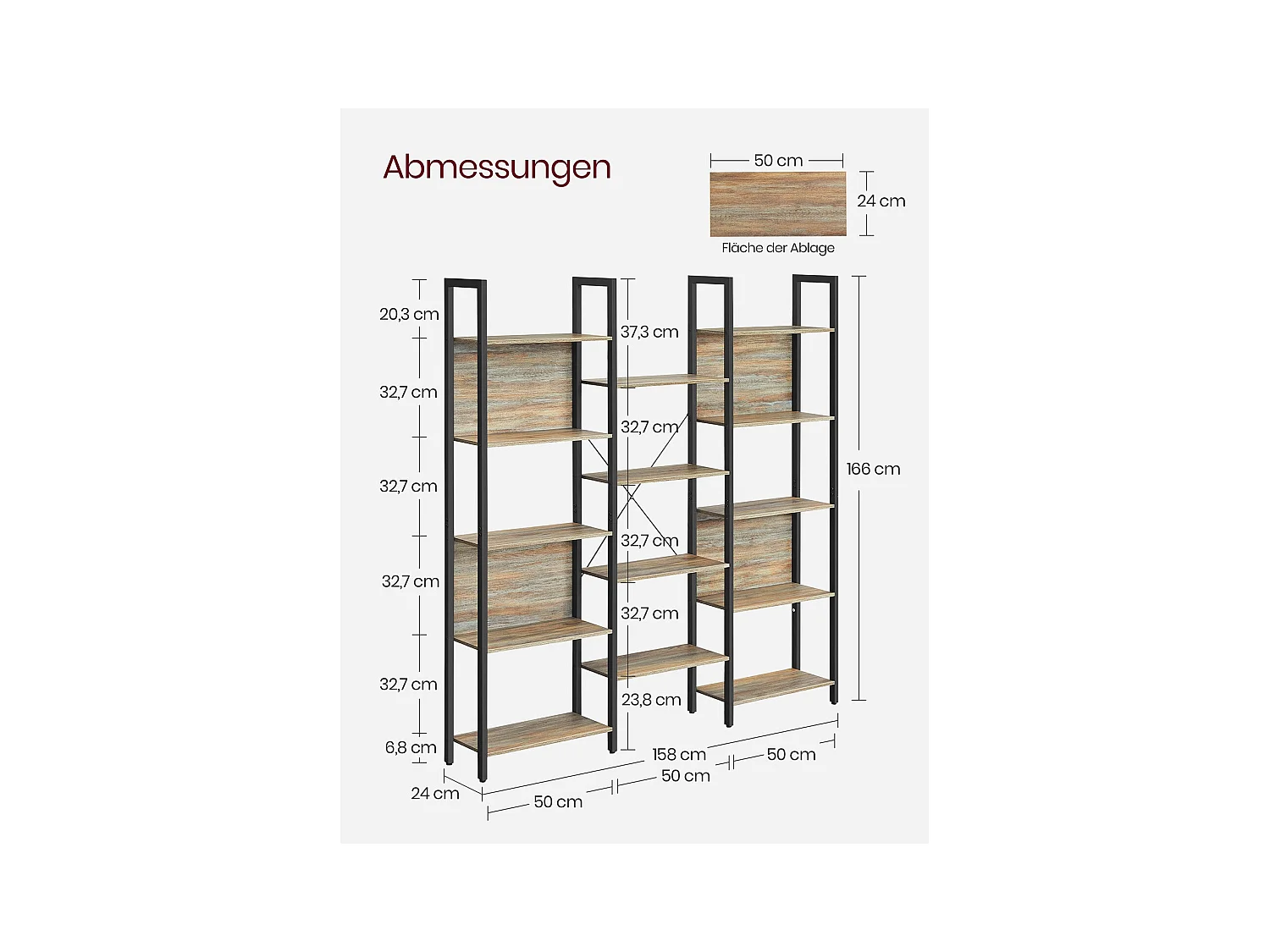 Bücherregal Libreville
