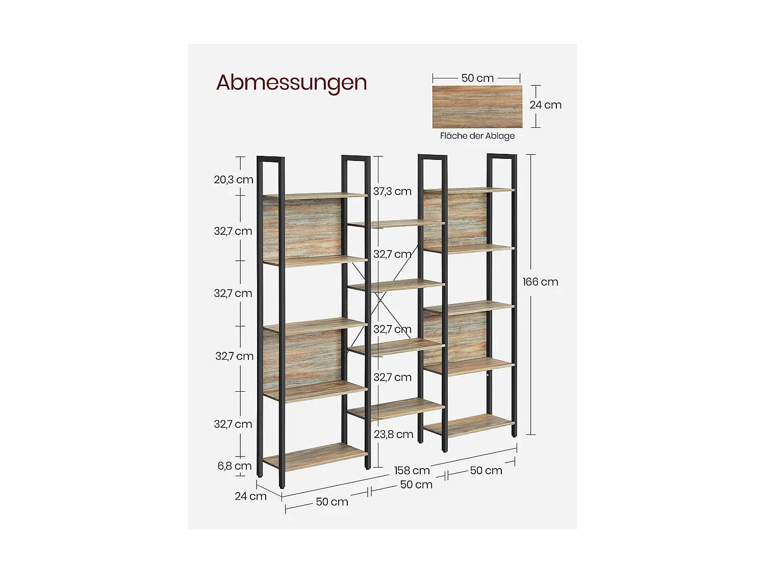 Bücherregal Libreville