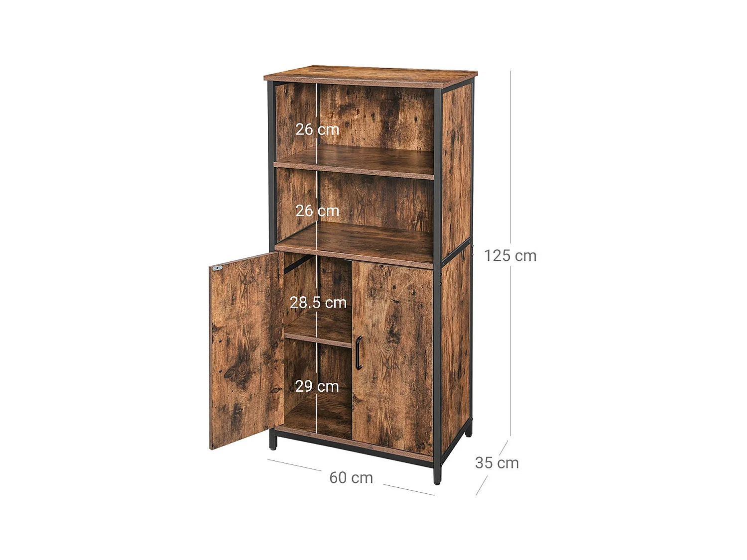 Bücherregal Brownsville