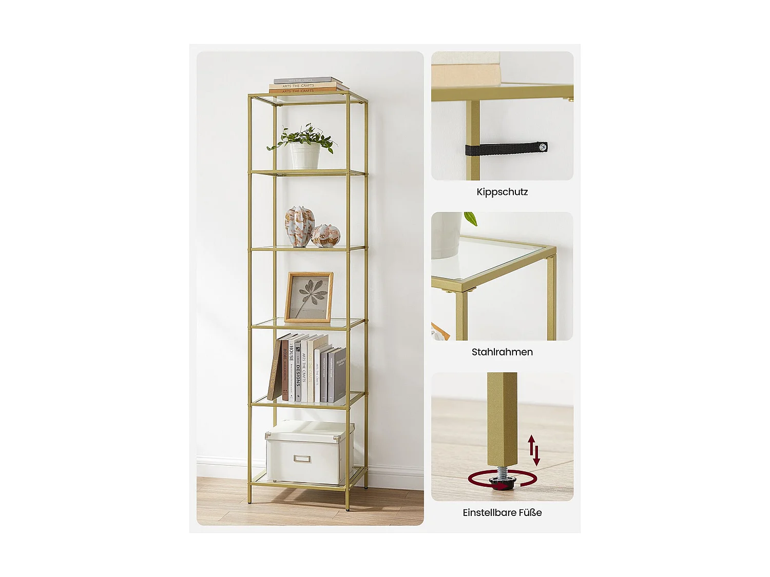 Glasregal Schluchtern