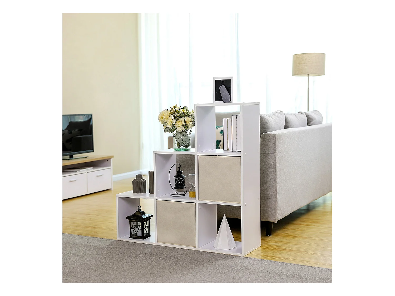 Treppenregal Bücherregal Van