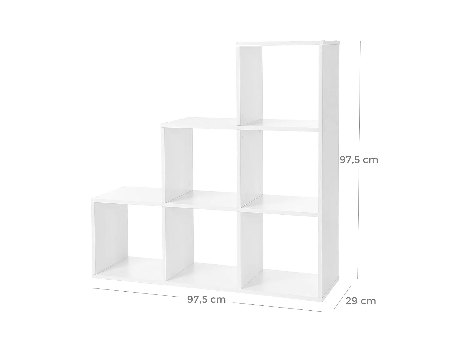 Treppenregal Bücherregal Van