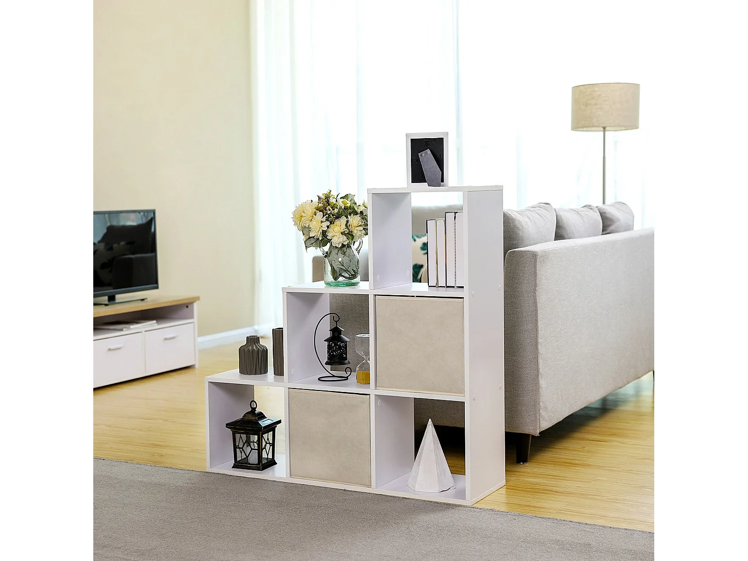 Treppenregal Bücherregal Van