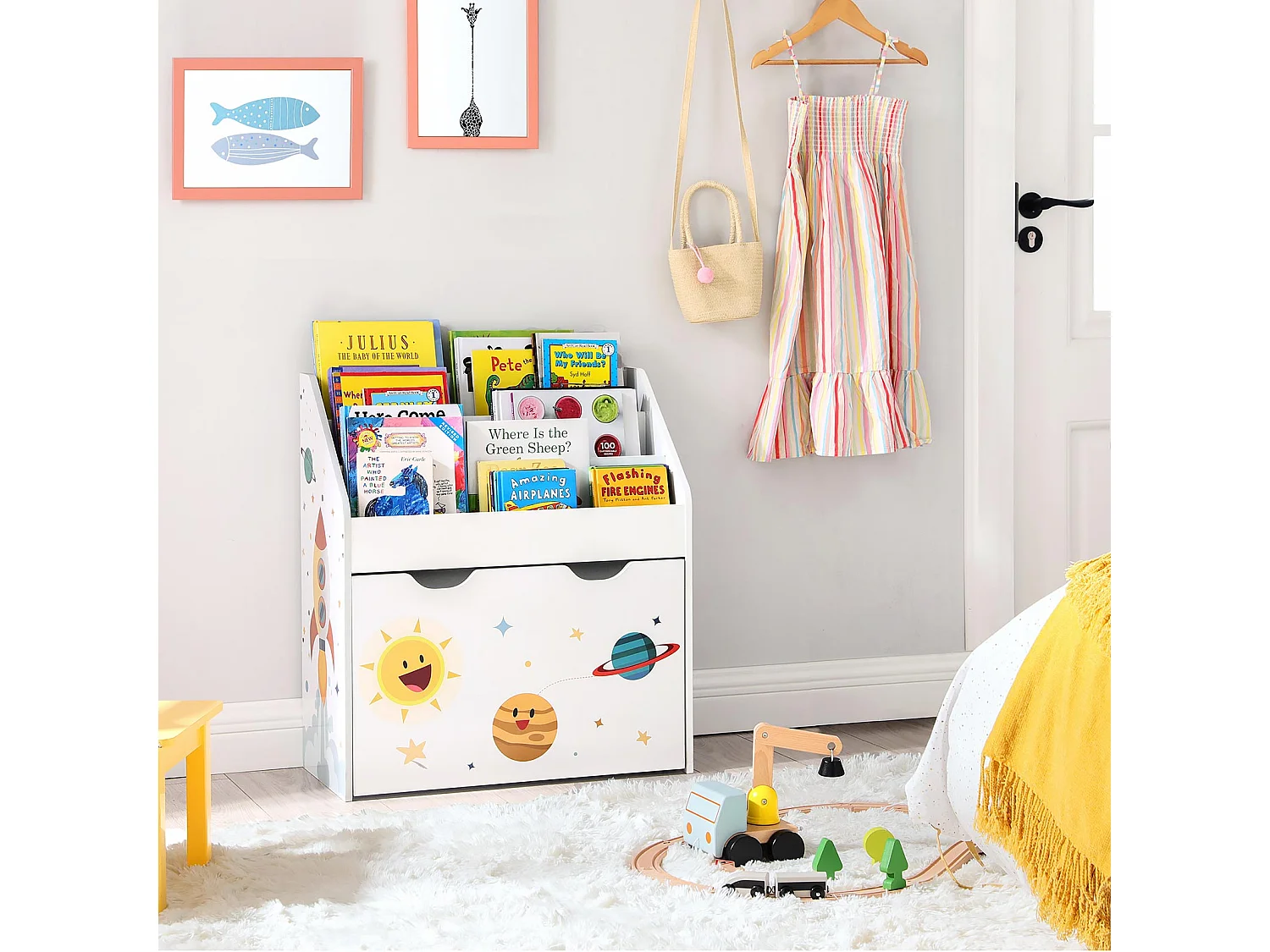 Spielzeugregal Bücherregal Lisbon