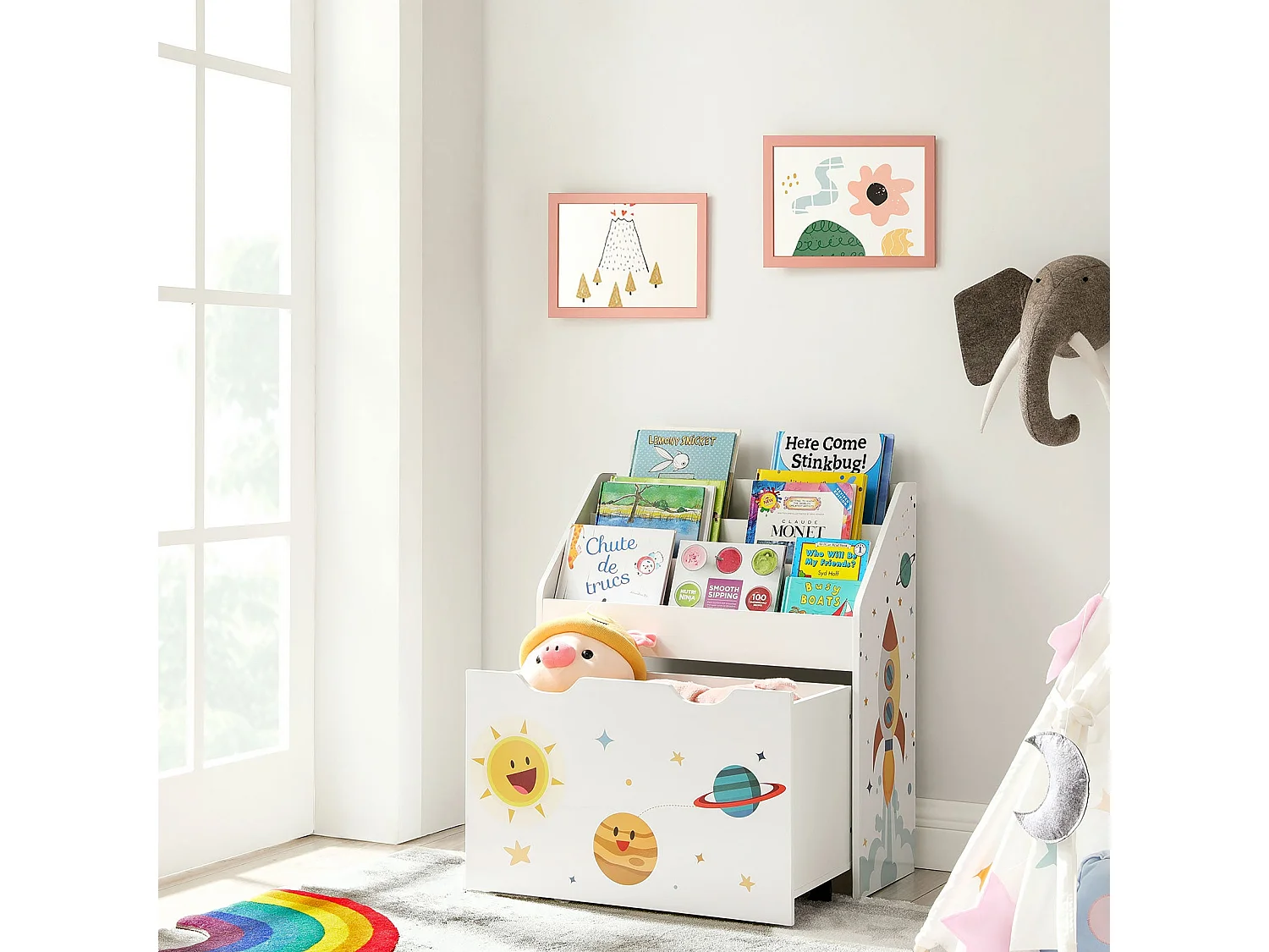 Spielzeugregal Bücherregal Lisbon