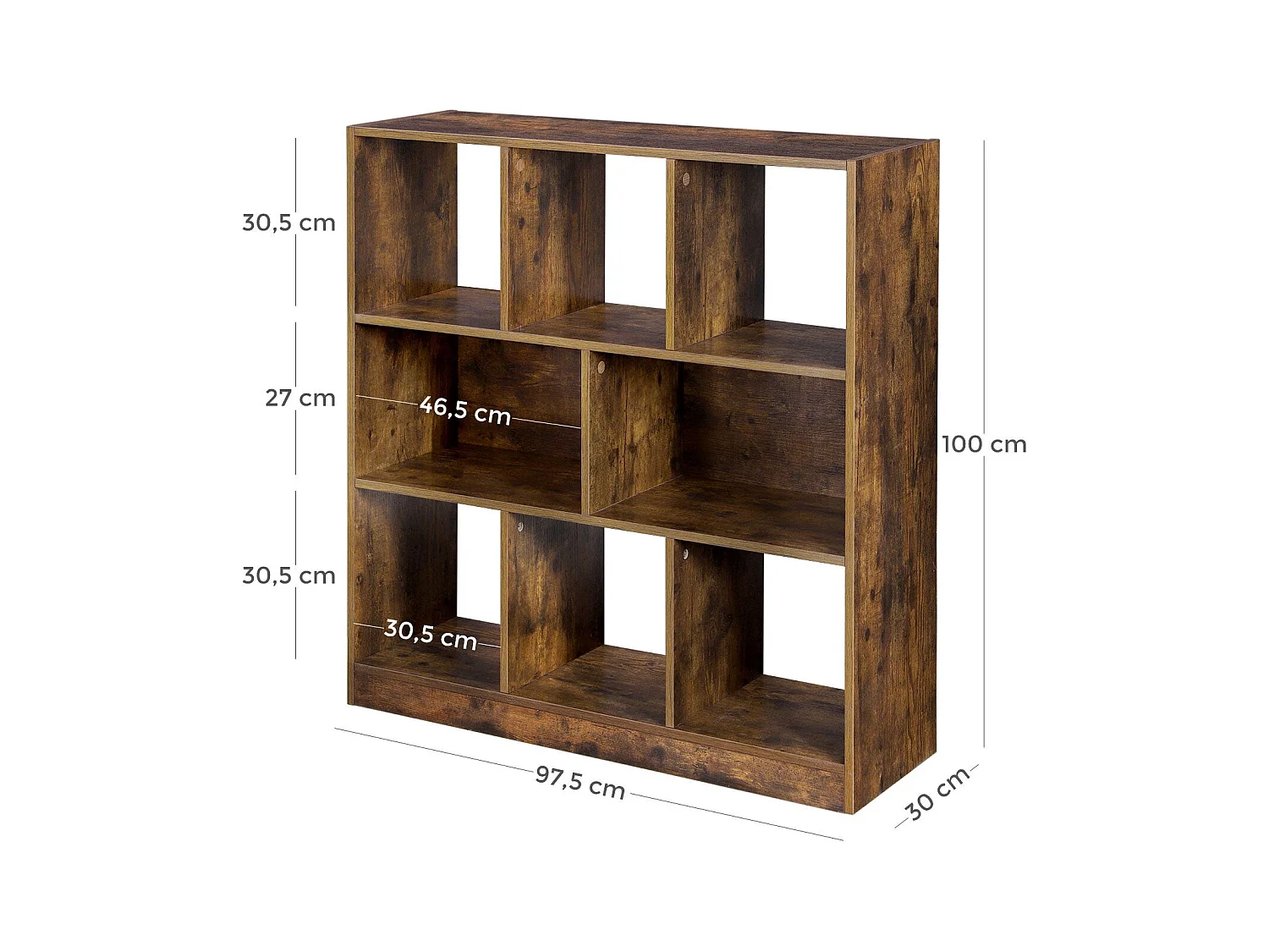 Bücherregal Würfelregal Moroni