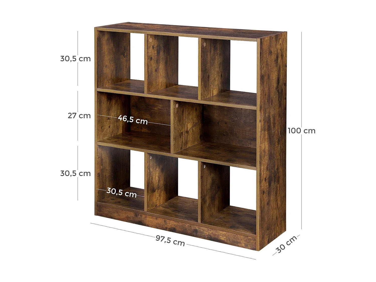 Bücherregal Würfelregal Moroni