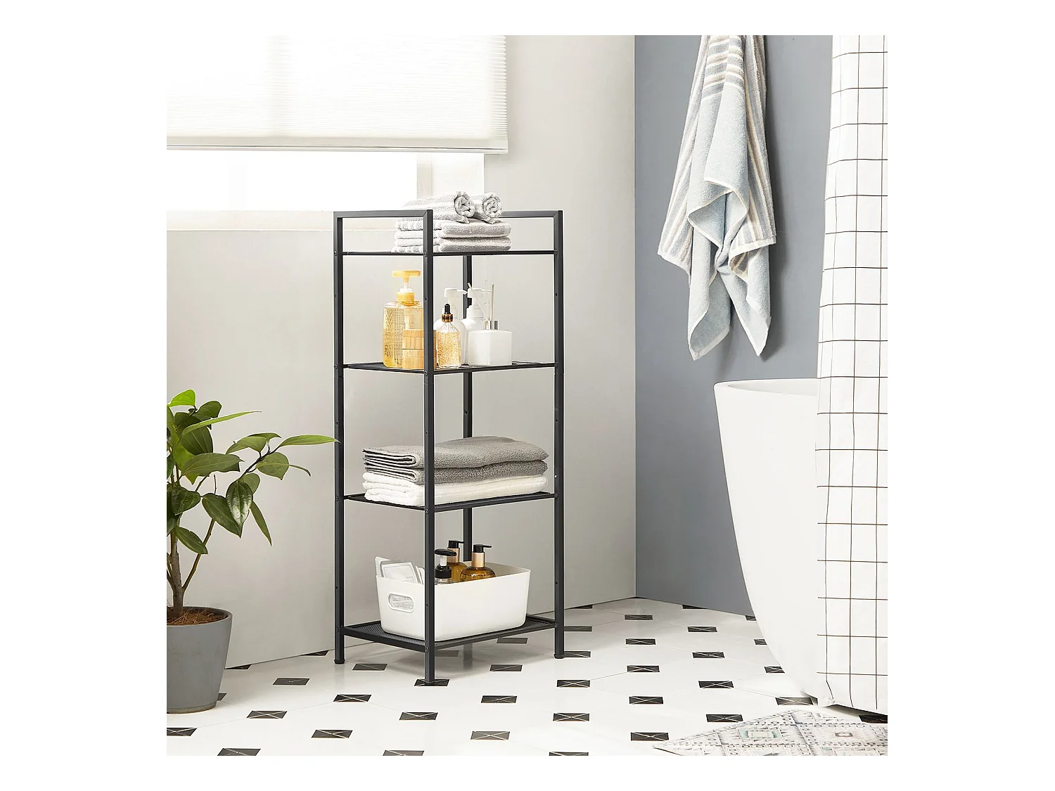 Standregal Küchenregal Badregal