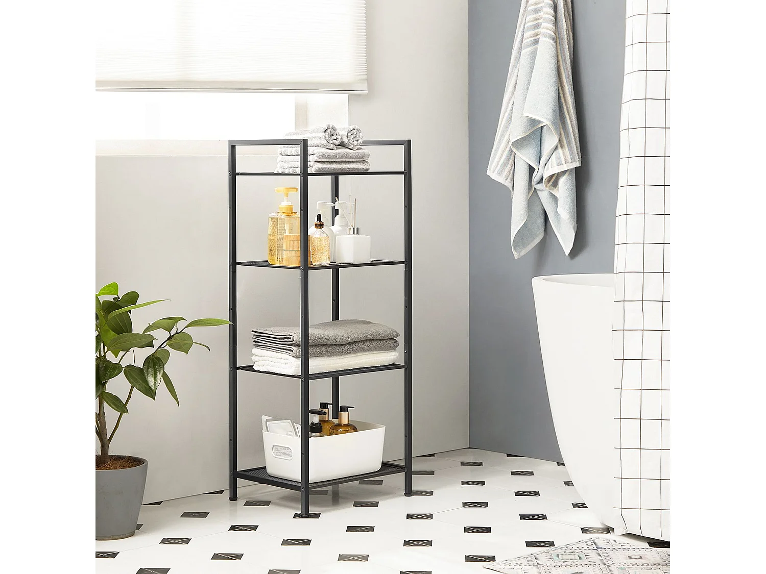 Standregal Küchenregal Badregal