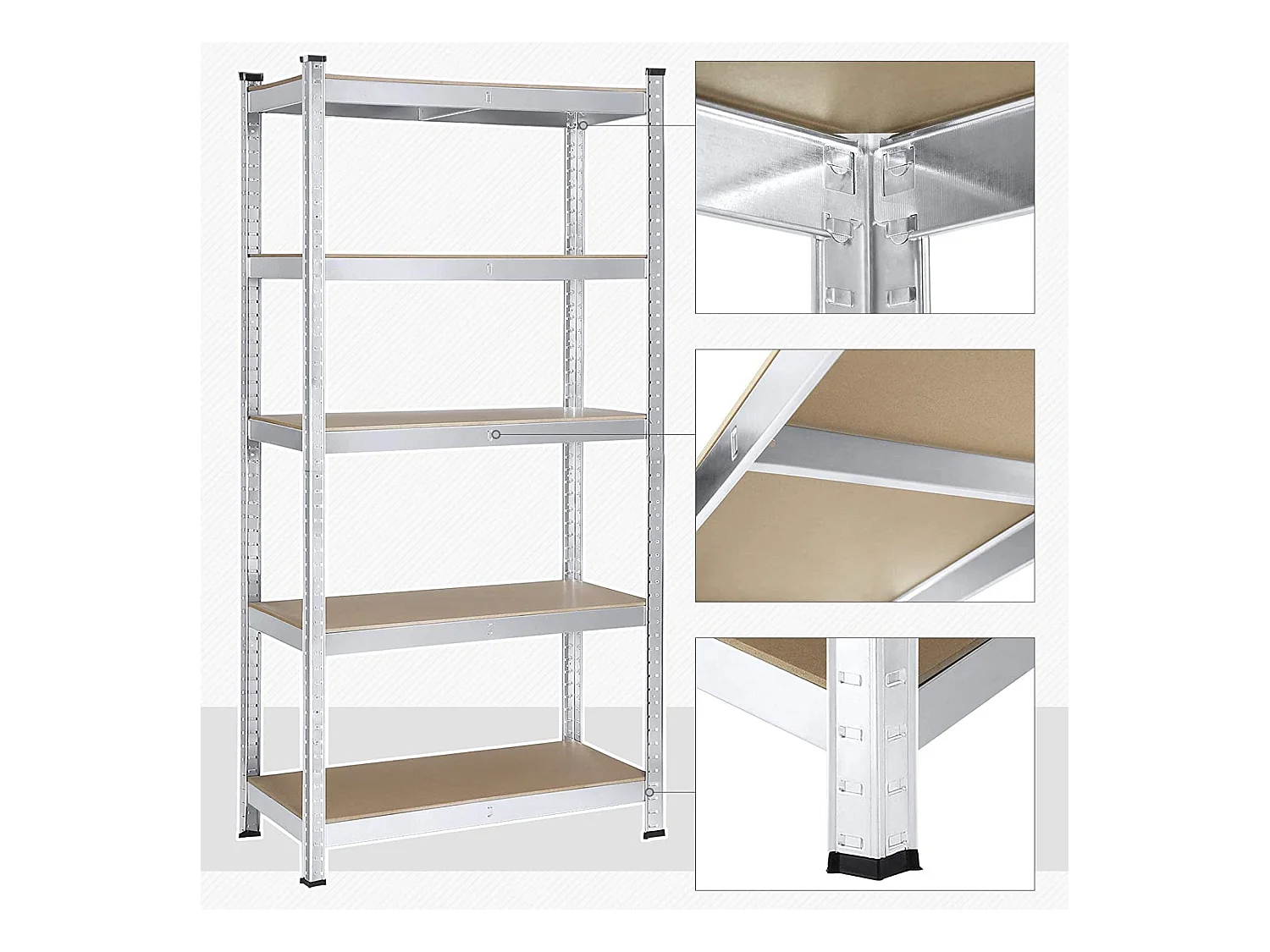 Schwerlastregal Johannesburg 2er-Set