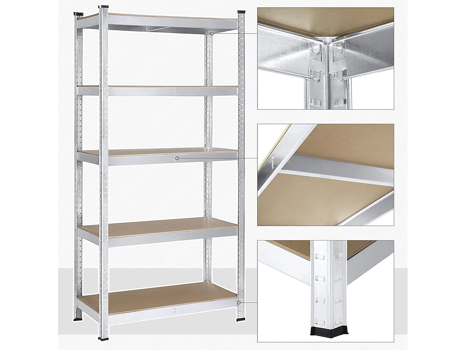 Schwerlastregal Johannesburg 2er-Set