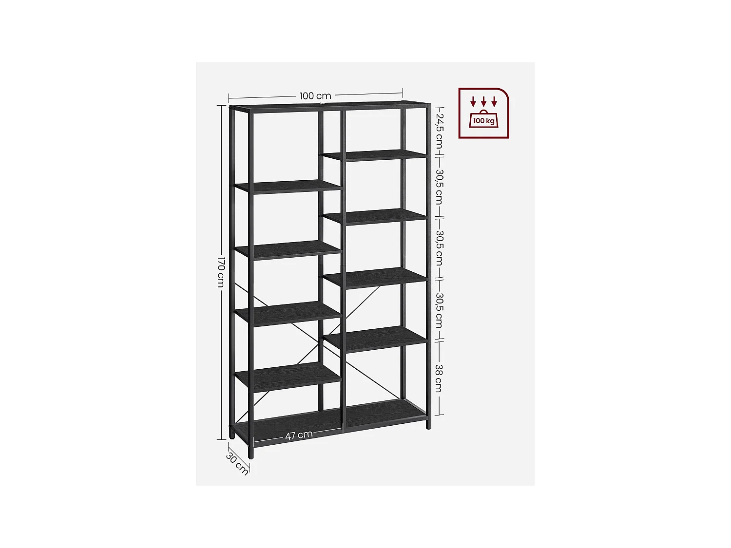 Bücherregal Itaquitinga