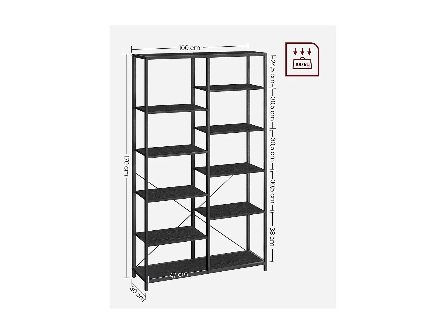 Bücherregal Itaquitinga