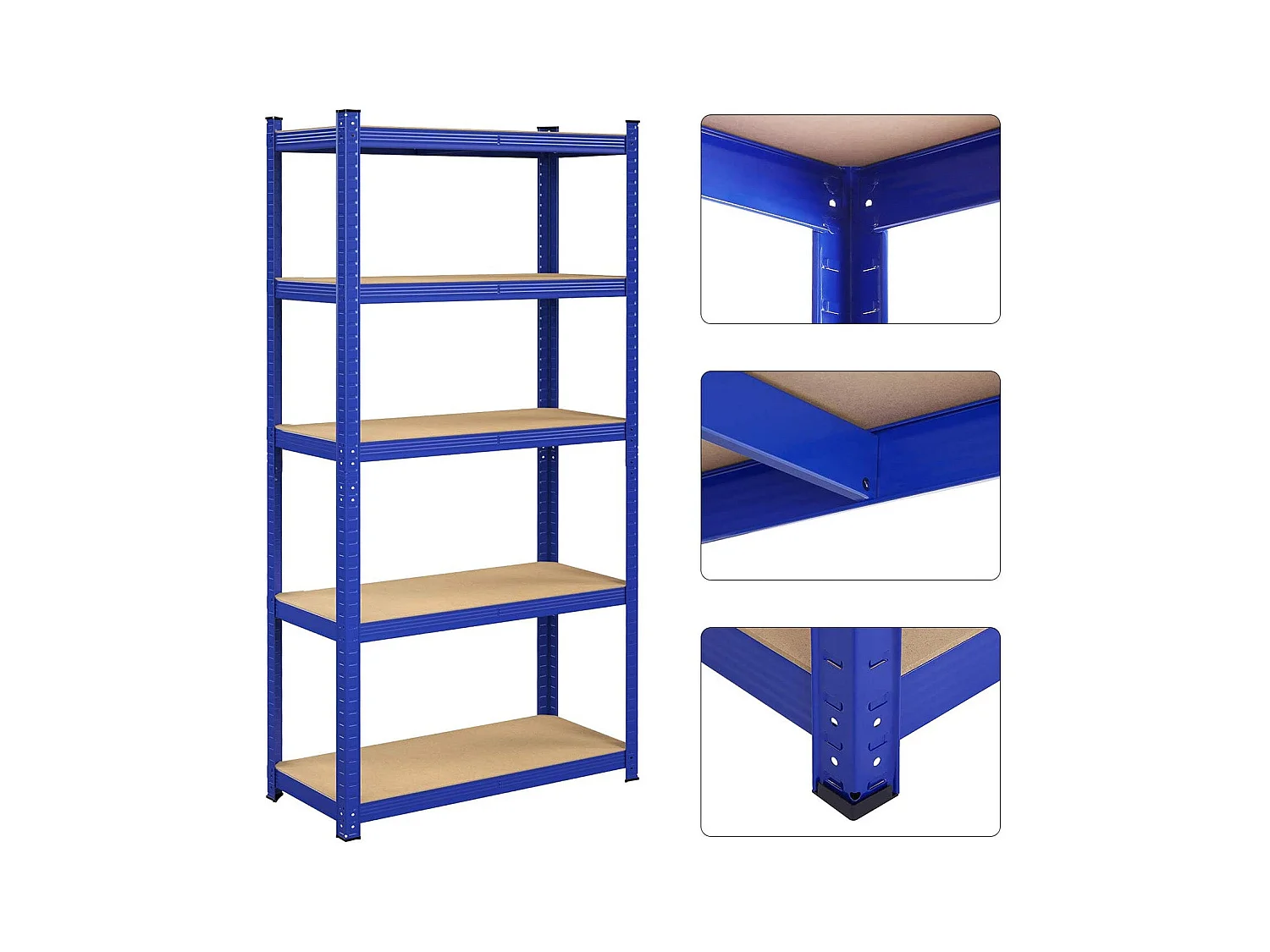 2er-Set Standregal Antalya