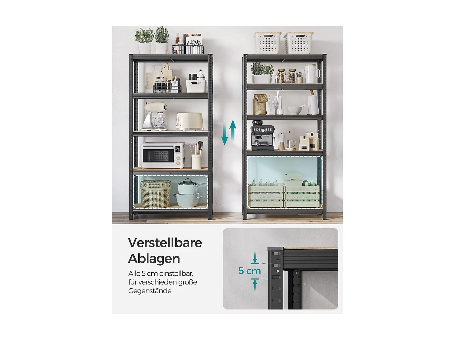 Schwerlastregale Karachi 2er-Set Antalya