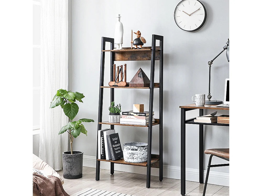 Bücherregal Leiterregal Cleveland