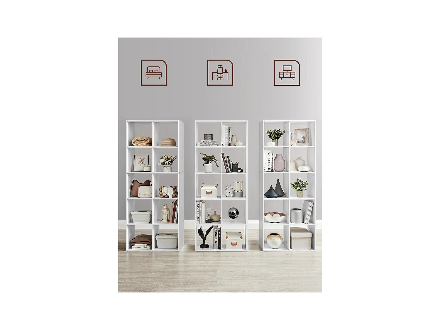 Bücherregal Aufbewahrungsregal Manhattan