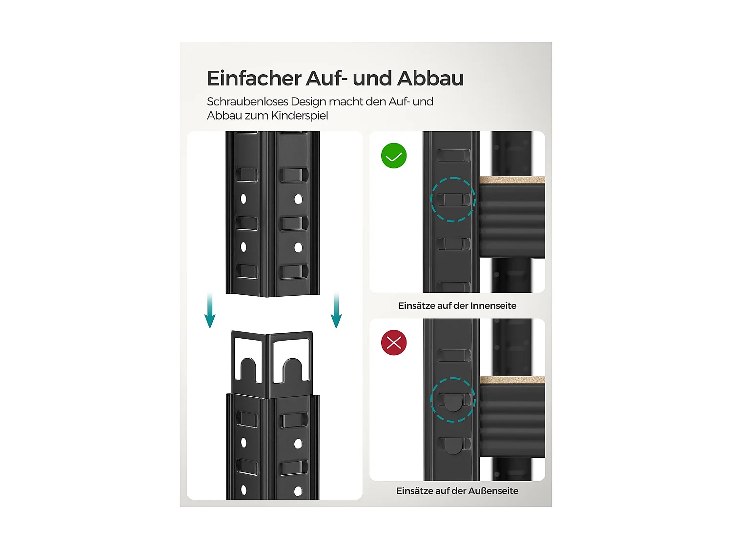 Schwerlastregal Bangkok 2er-Set