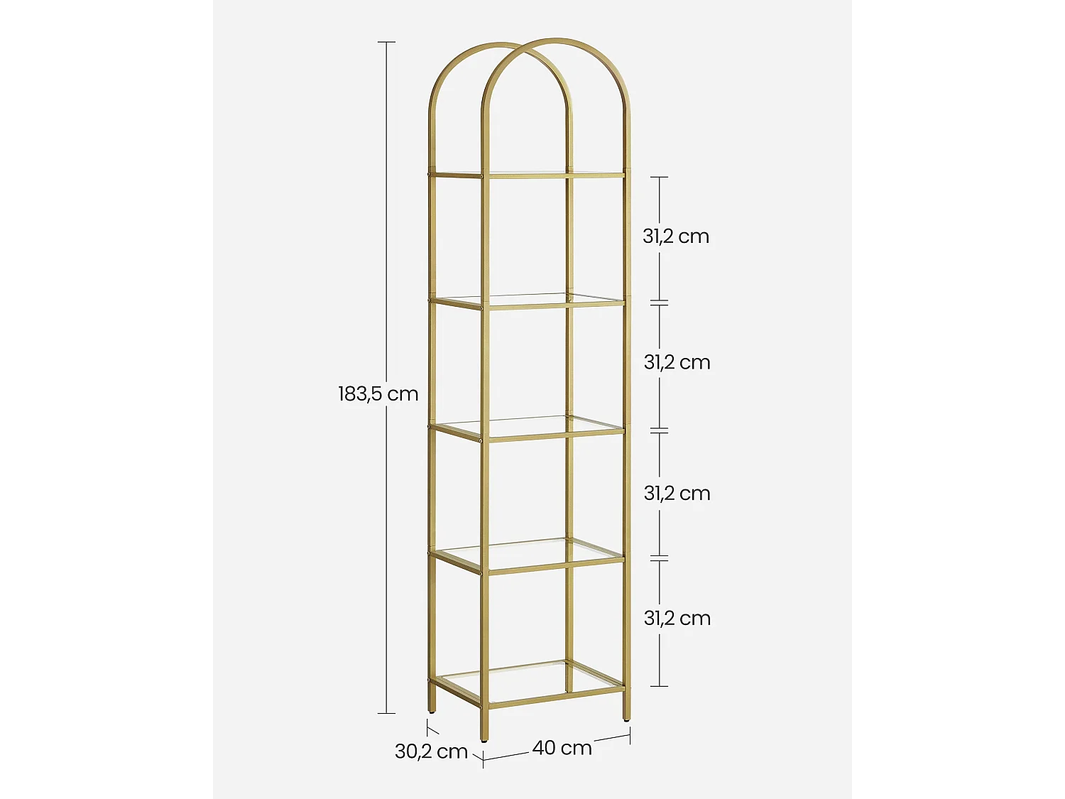 Bücherregal River Falls