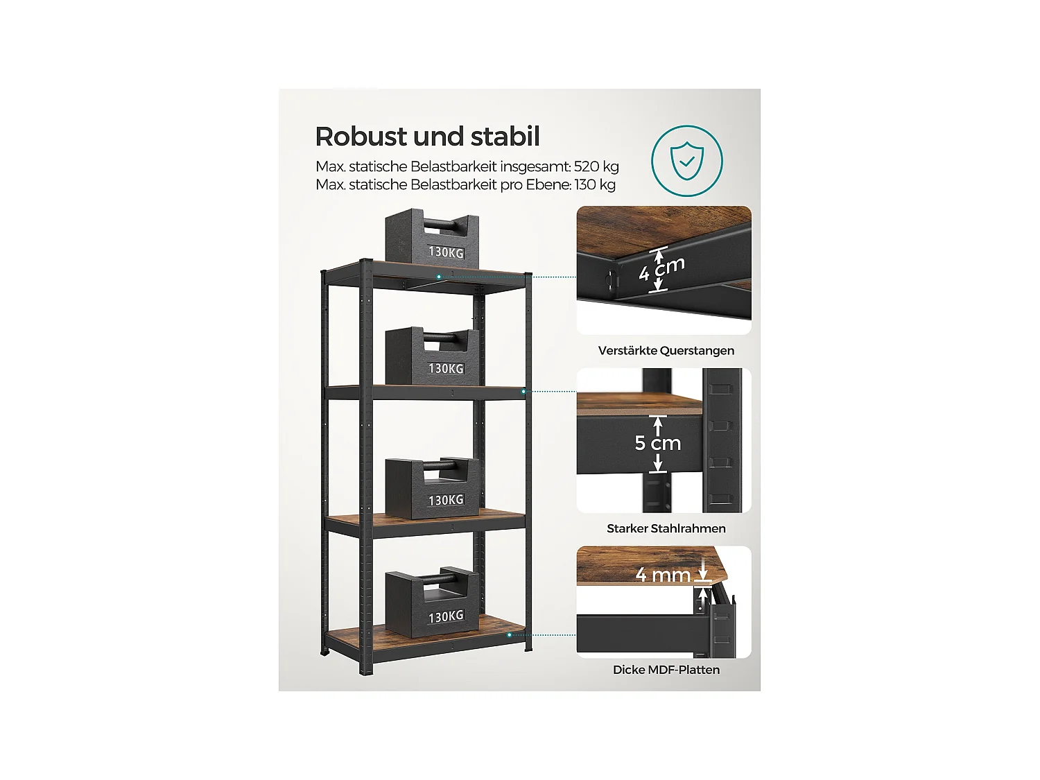 Schwerlastregale Ouagadougou