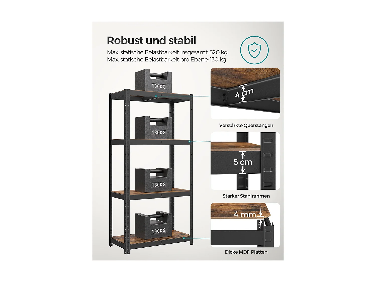 Schwerlastregale Ouagadougou