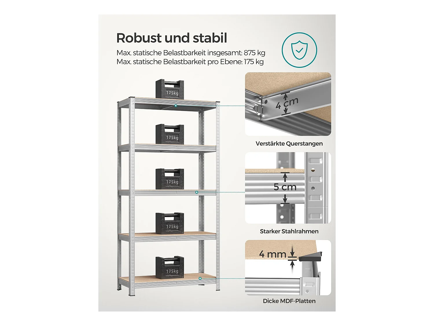 Scaffalature per carichi pesanti Quebec