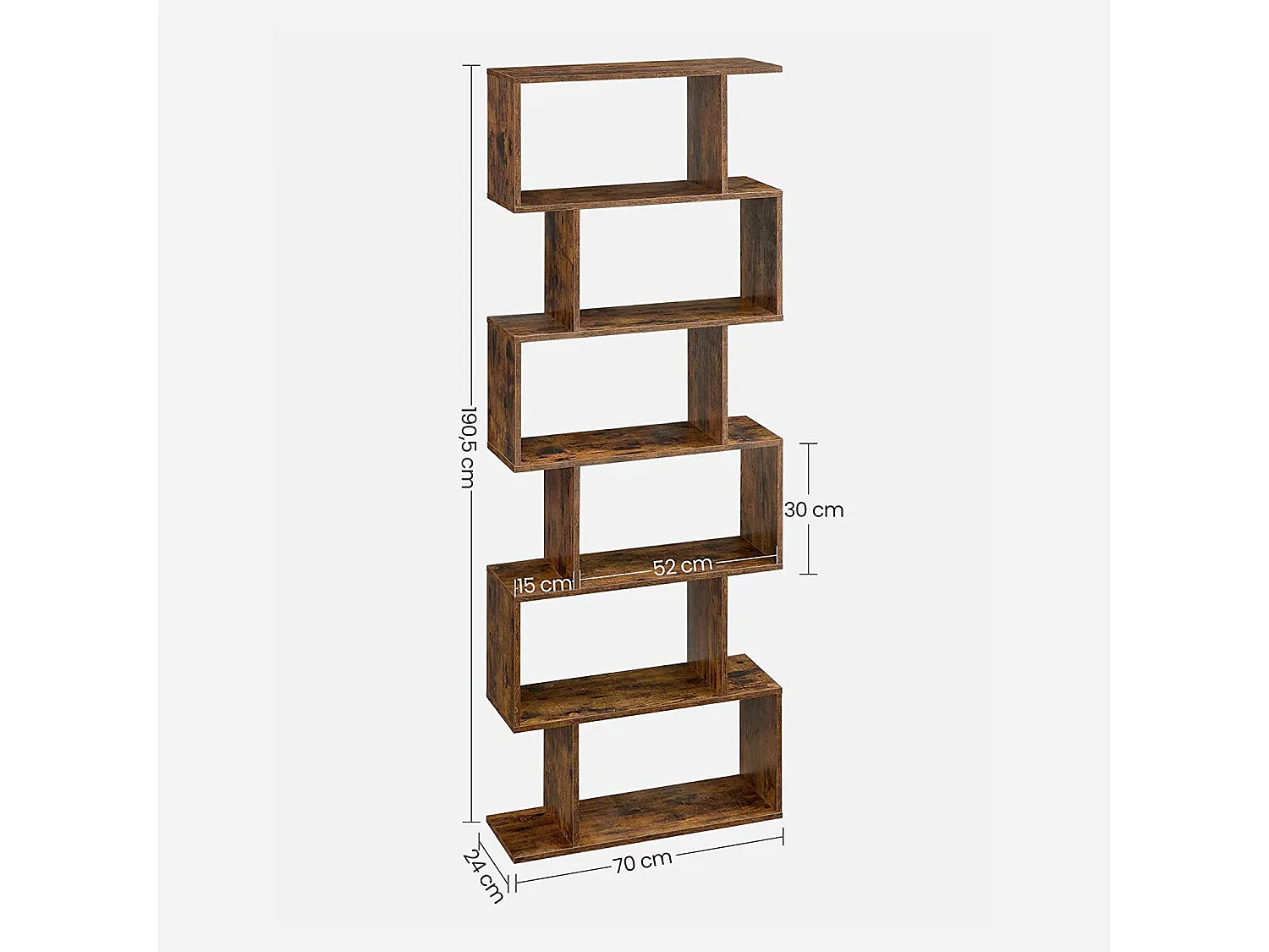 Standregal Bücherregal São Tomé