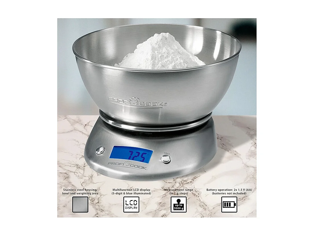 Balance de cuisine numérique Proficook PC-KW 1040