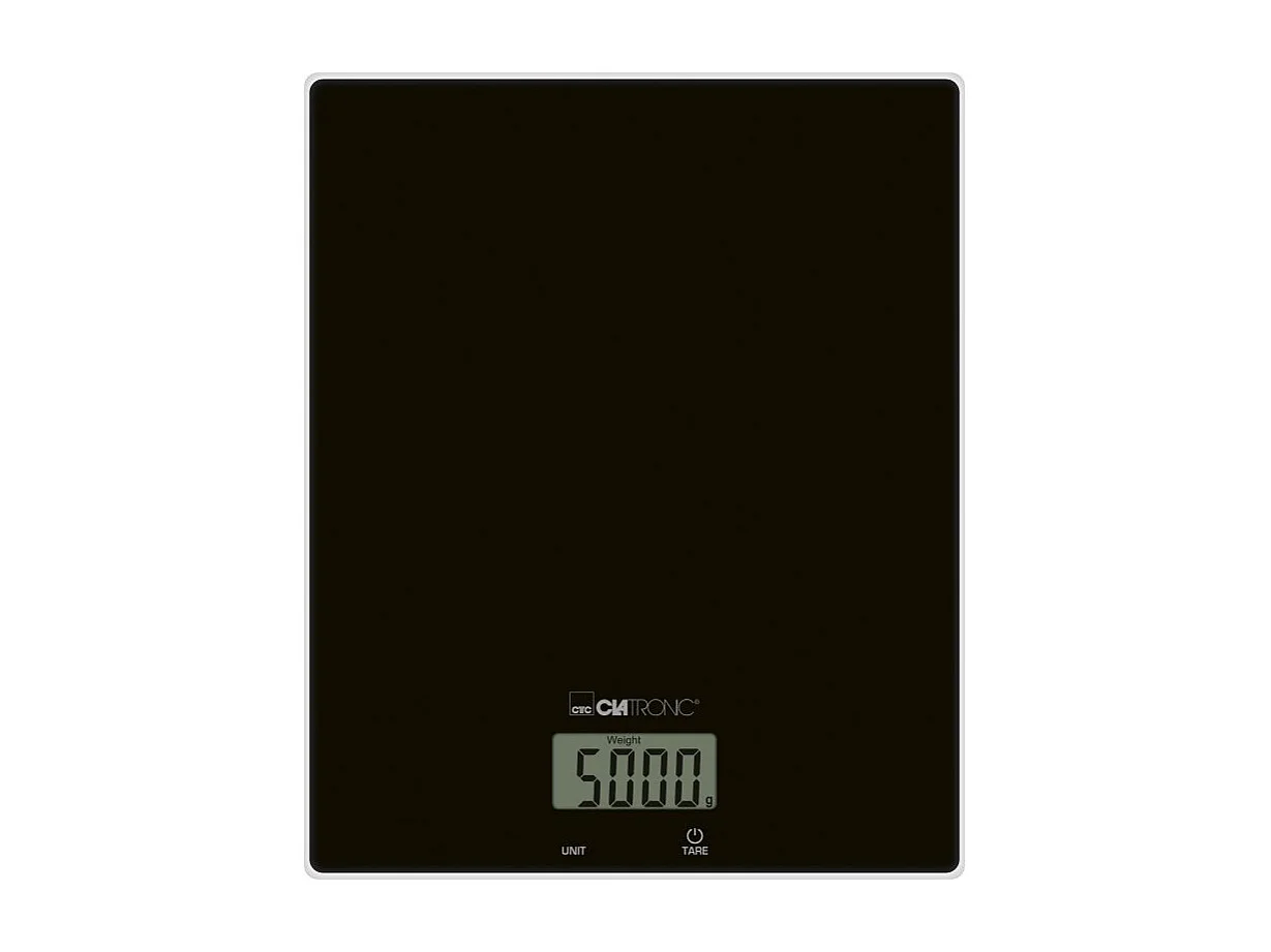 Balance de cuisine en verre Noir Clatronic  KW3820-Noir