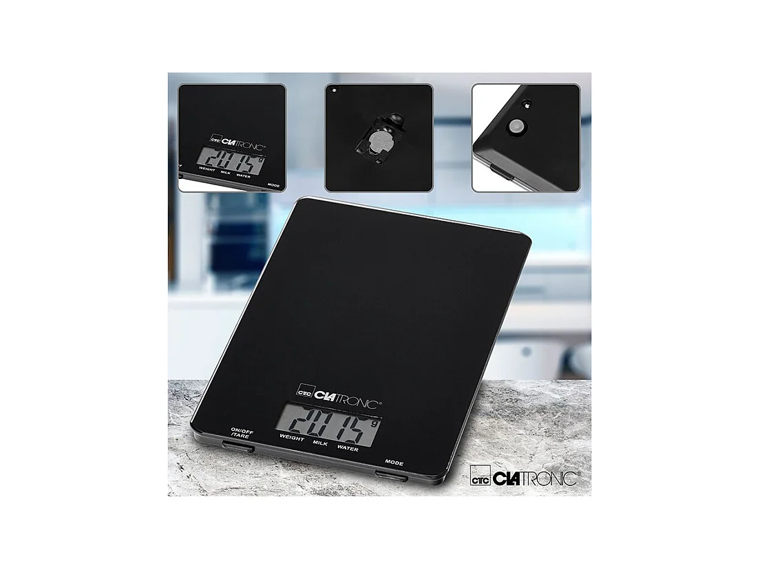 Balance de cuisine Clatronic KW 3626 Noir