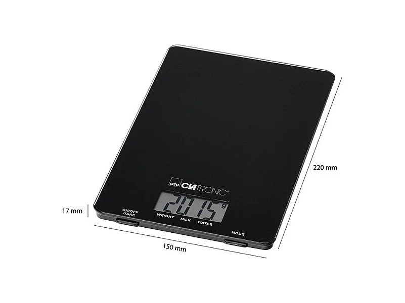 Balance de cuisine Clatronic KW 3626 Noir