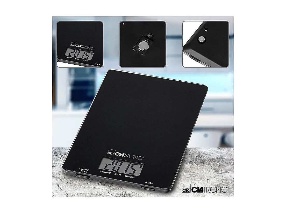 Balance de cuisine Clatronic KW 3626 Noir