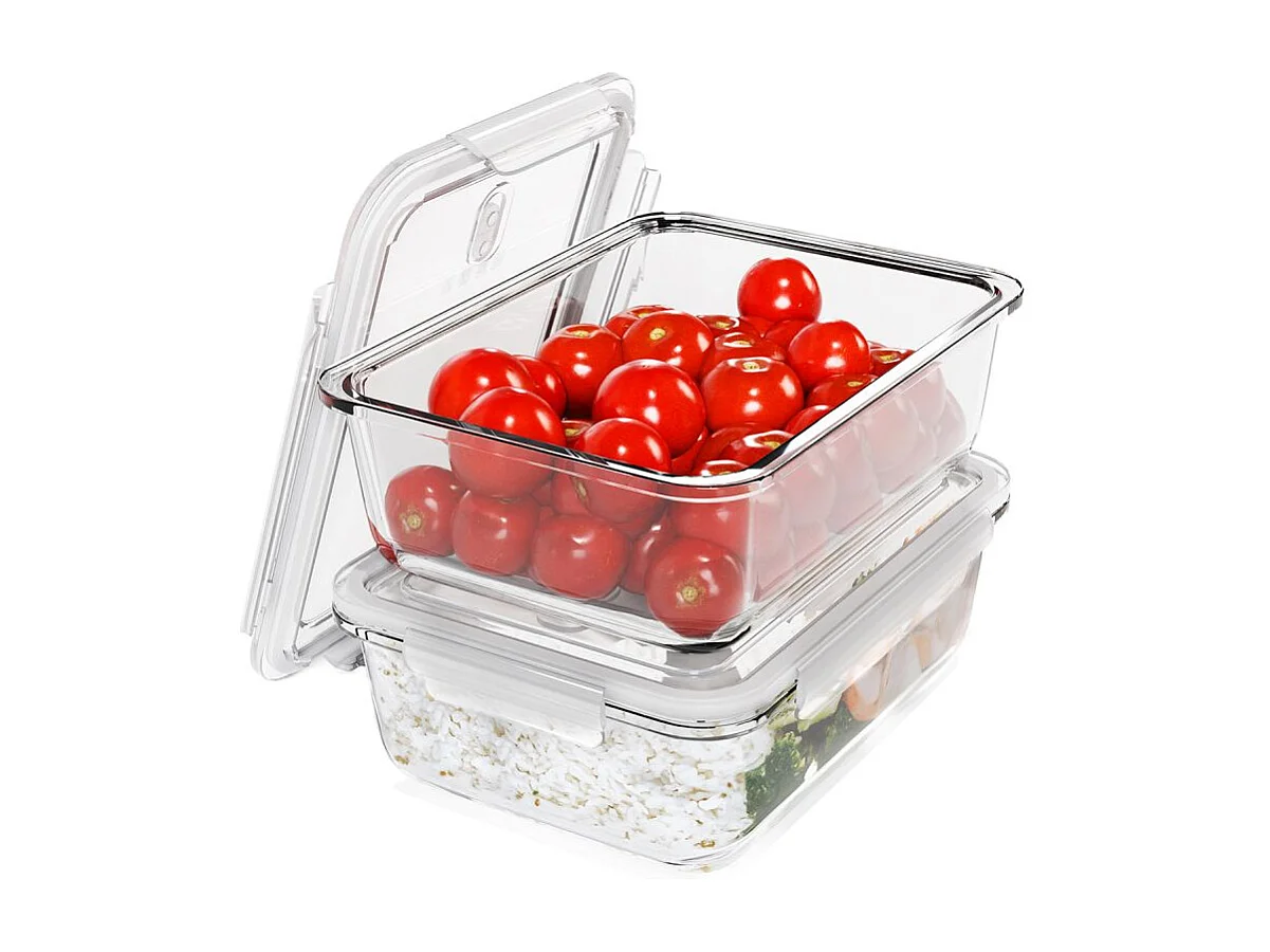 Ensemble de boite de conservation 2 pièces en verre Classbach C-FHD4024G