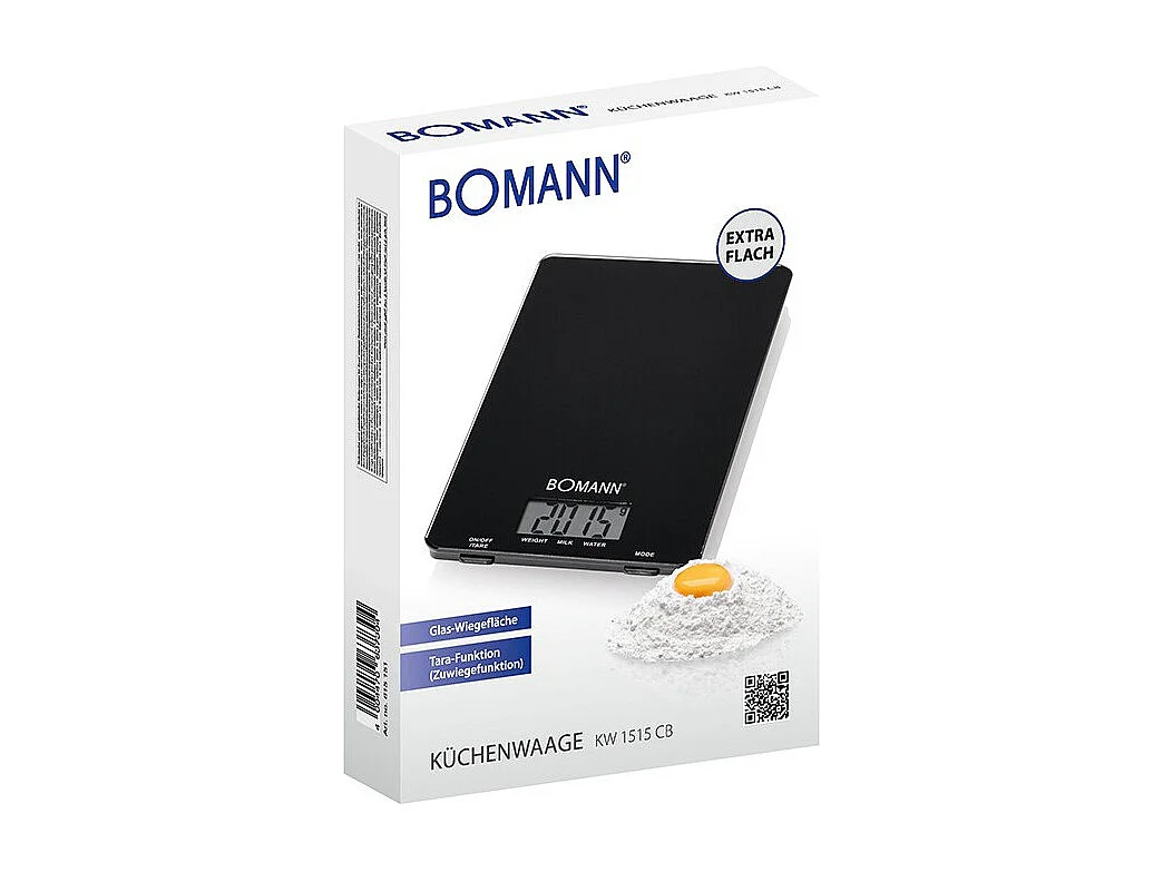 Balance de cuisine Bomann KW 1515 CB Noir