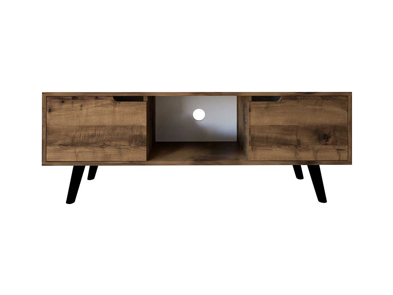 Meuble TV 2 portes en aggloméré Siena