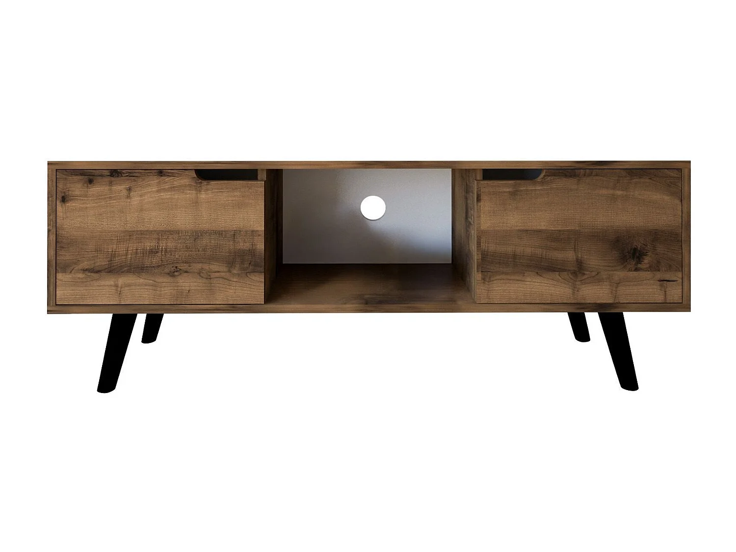 Meuble TV 2 portes en aggloméré Siena